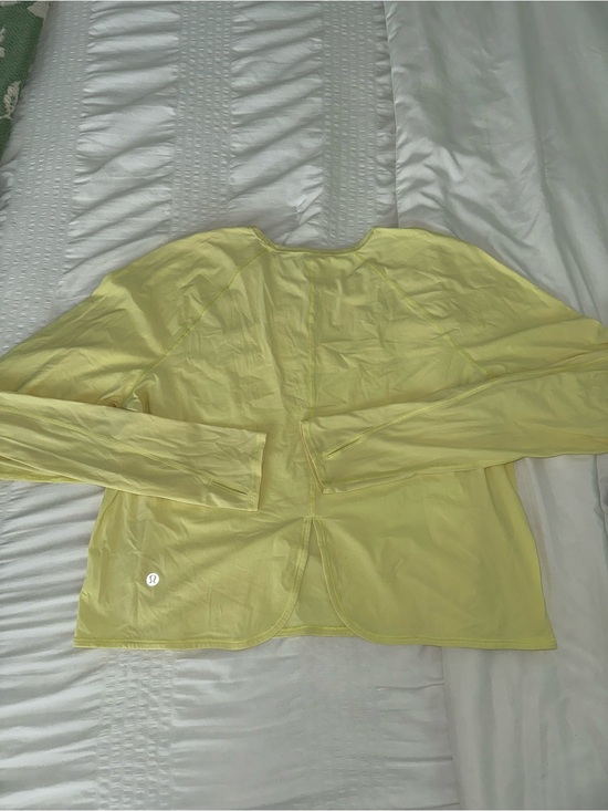 lululemon athletica Tops - lululemon athletica Lightweight Pale Neon Yellow Top